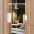 Smart WiFi Door Sensor: Wireless Window Sensor with App Notification Alert, Tuya Door Open Contact Sensor for Home Security, No Hub Required, Comp...
