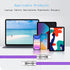 USB C to USB C Silicone Cable 10FT, Ultra Flexible & Soft USB Type C 100W Fast Charging Cable, Geek Industrial PD Data Transfer Cable for Phones,T...