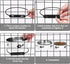 2 Pack Dog Crate Kennel Water Bowl No Spill, Hanging Stainless Steel Dog Bowls Attach to Kennel Cage Crate, Food Water Bowl Dish for Medium Small ...