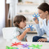 6 Pack Fidget Spinners Pop Tubes Fidget Toys, Shape Changing Telescopic Suction Cup Toy, Creative Learning Gifts Stress Relief and Anti Anxiety Pa...