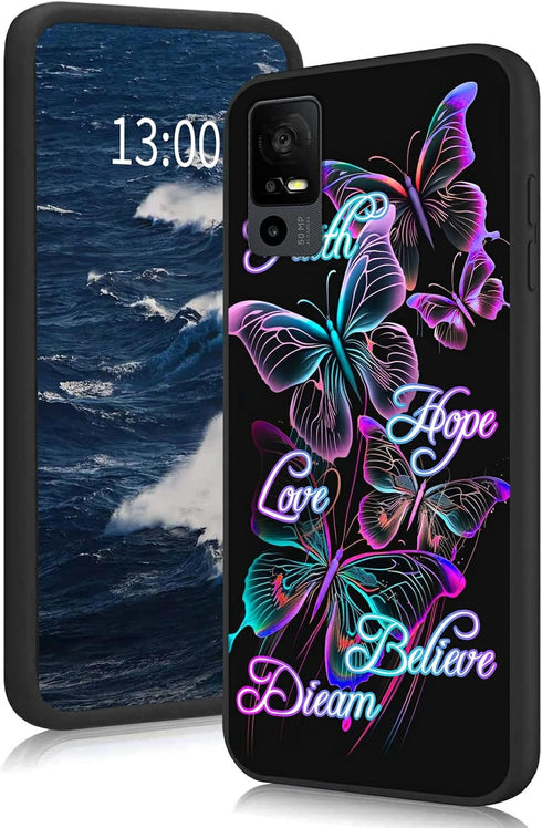 Case for TCL 40 XL 6.75" 2023, Phone Case for TCL 40 XL TPU Protective Cover, Ultra-Thin Soft Silicone Shockproof Anti-Scratch Cover Fit for TCL 4...