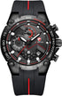 CHEETAH Mens Chronograph Watch Outdoor Waterproof Military Tactical Style Quartz Sports Watches for Men with Rubber Strap...