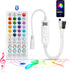 RGBZONE Bluetooth LED Controller with APP Control, 3-PIN Dream Color LED Controller, Music Sync, IR Remote for 5v-24V WS2812B WS2811 WS2812 LED St...
