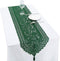 Rockcloud Lace Table Cloth Runner for Wedding Banquet Decorations, Christmas Party Table Decor, Green, 13 x 54 Inch...