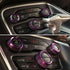 AC Knobs Conditioner Switch Button Cover Compatibility with 2015-2021 Challenger/Charger/Chrysler 300 300s 2013-2018 Ram 1500 2500 3500 Switch Vol...