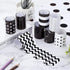 8 Style White and Black Bulletin Board Borders Back to School Bulletin Board Decorations School Classroom Decorations Board Trim for Classroom Sch...