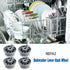 4 Packs 165314 Dishwasher Wheels Lower Rack Fit for Bosch,Dishwasher Wheels Replaces Dish Rack Part Number 420198 AP2802428 PS3439123