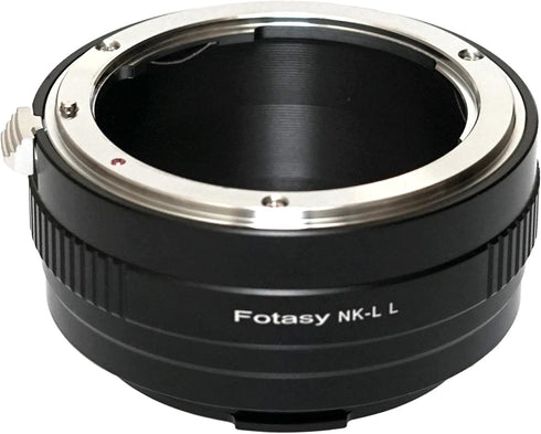 Fotasy NK F Mount Lens to L Mount Adapter, F Mount L Adapter, F Leica SL Adapter, F L Mount Adapter, Compatible with Panasonic S1 S1H S1R S4 S5 Le...