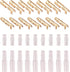 Kinstecks 120PCS 3.9mm Bullet Connectors Kit Brass Bullet Male & Female Wire Terminals Connector with Insulation Cover for Motorcycle Motorbike Ca...