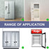 High-End Full Metal Fridge Lock - Stronger and More Durable Than Plastic Locks! Keep Your Children Safe with This Refrigerator Lock for Cabinets, ...