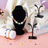 Cheriswelry Box of DIY Jewelry Making Finding Kit with Natural Shell Beads Millefiori Glass Beads Alloy Charms Plastic Beads Jump Rings Lobster Cl...
