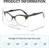 Eyekepper Spring Hinge Striped Reading Glasses (3 Pairs) Men Includes Sunshine Readers (+2.50, Black Transparent/Red Transparent/Grey Lens)...