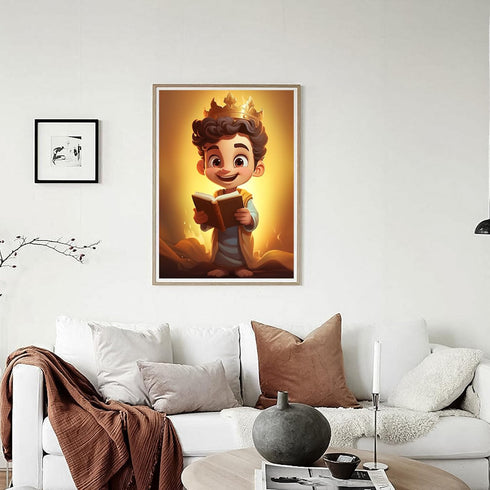 Siyurongg 5D Diamond Painting Kit, Painting by Numbers Kit - DIY Cartoon boy Theme Full Rhinestone Art Picture, Craft Supplies for Kids and Adults...