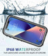 Design for iPhone 13 Waterproof Case, Full Body Shockproof Case for iPhone 13 Case with Screen Protector, Dust Proof Phone Case Cover for iPhone 1...