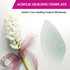 Orange Peel Leaf Quilting Template Set | Essential Quilting Supplies for Leaf-Shaped Designs | Includes Sizes 4", 3", 2", 1" | 1/8 Clear Acrylic |...