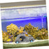 Car Wreck Decoration Underwater Imitation Car Fish Tank Ornament Car Aquarium Ornament Fish Tank Wreck Car Aquarium Decorations Reptile Cave Hut S...