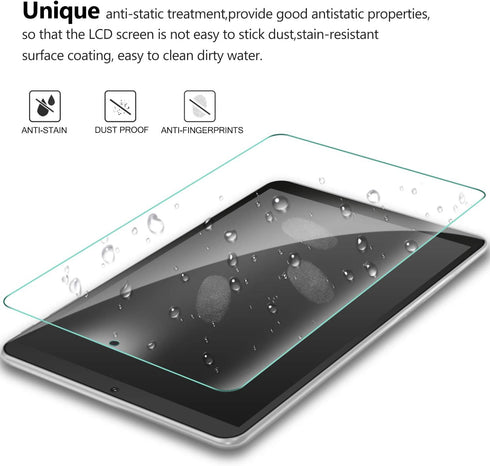 LG G Pad 5 10.1 Screen Protector Glass - Tempered Glass 9H Hardness Scratch Resistant Bubble Free Tempered Glass Screen Protector for LG G Pad 5 1...