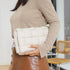 NAARIIAN Puffer Woven Bag Crossbody Purse for Women Padded Cassette Shoulder Bags Trendy Handbags Messenger...