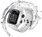 Compatible with for Apple Watch Band Case 42mm 44mm Series 5/4/3, IP68 Waterproof Case with Soft Silicone Band and Anti-Scratch Protector, 360°Pro...