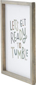 The Lakeside Collection Lets Get Ready to Tumble - Decorative Novelty Laundry Room Sign...