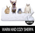 LOCHAS Luxury Fluffy Dog Blanket, Extra Soft and Warm Sherpa Fleece Pet Blankets for Dogs Cats, Plush Furry Faux Fur Puppy Throw Cover, 20''x30'' ...