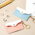 2 Pack Birth Control Pill Case Sleeve Packet PU Leather Wallet Pill Holder Birth Control Case with Snap Closure and Keyring Contraceptive Medicine...