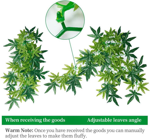 50cm/20in Aquarium Decorations Plants Artificial Fake Plastic Water Grass Plants for Fish Tank Aquarium Decor Artificial Hanging Plants...