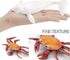 Ocean Sea Marine Animal Figure Toys Playsets 4 PCS Diver White Whale Crab Sally Crab Model Toy Desktop Decoration Collection Party Favors Toys for...