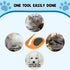 2Pcs Knotting Comb for Cat and Dog Dog Knot Remover Cat Knot Cutter for Pets Puppy Kitten Brush Hair Knot Removal Tool (Orange)...