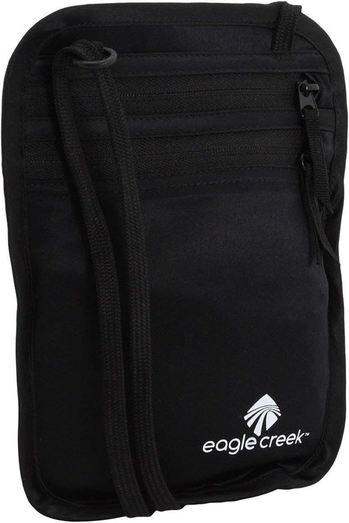eagle creek TRAVEL GEAR Women's Undercover Silk Neck Wallet, Black, One Size...