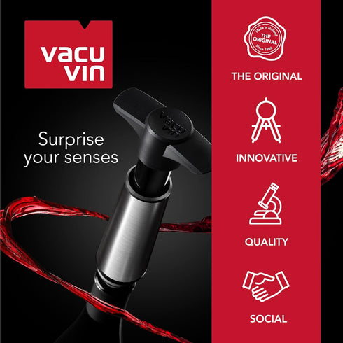 Vacu Vin Beer Cooler Sleeve – Flexible Bottle Chiller – Active Cooling Reusable Ice Sleeve – Fits Standard Beer Bottles – Portable Drink Cooler fo...