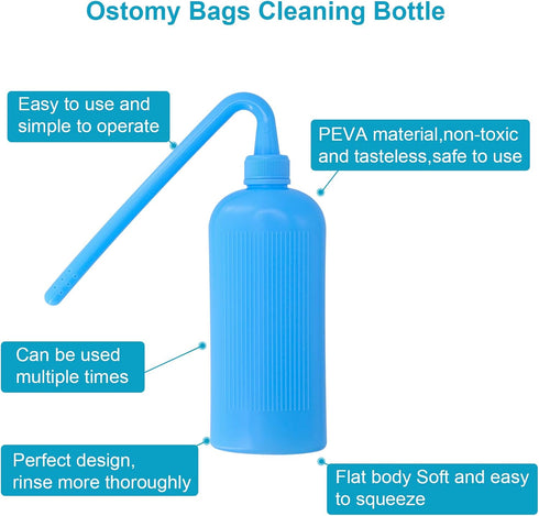 Colostomy Bag Cleaning Tool,Ostomy Bag Washing Bottle...