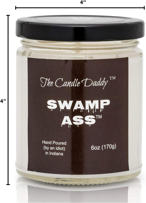 Swamp Ass- Gross Smelly Candle- Stinks...