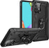 Military Grade Drop Impact for Samsung Galaxy A52 5G Case 360 Metal Rotating Ring Kickstand Holder Armor Heavy Duty Shockproof Cover for Galaxy A5...