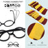 Novelty Scarf Wizard Glasses with Round Frame No Lenses 12 PCs Lightning Bolt Tattoos for Kids Christmas Birthday Party Cosplay Costume Accessorie...