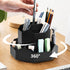 Pencil Pen Holder for Desk, 9 Slots 360 Degree Rotating Desk Organizer, Desktop Storage Pen Organizers Stationery Supplies, Cute Pencil Cup Pot fo...
