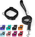 IVY&LANE Reflective Dog Collar and Leash Set,Adjustable Neoprene Padded Dog Collars for Puppy, Breathable Nylon Pet Collar for Small Medium Large ...