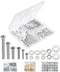 Mr. Pen- Bolts, Nuts, and Washer Assortment Kit, 113 pcs, Nuts and Bolts Assortment Kit, Assorted Nuts and Bolts, Nut Bolt and Washer Assortment, ...