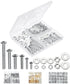 Mr. Pen- Bolts, Nuts, and Washer Assortment Kit, 113 pcs, Nuts and Bolts Assortment Kit, Assorted Nuts and Bolts, Nut Bolt and Washer Assortment, ...