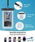 YOSH 2024 IPX8 Floating Waterproof Phone Pouch, Floatable Waterproof Phone Case Dry Bag for Swimming with Adjustable Lanyard for iPhone 15 14 13 1...