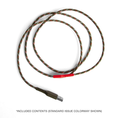 Skullcandy Line+ Braided USB C Charger Cable, 60W USB C to USB C with Fast Charging for iPad/Mini/Pro/Air, Macbook Pro, Samsung Galaxy, Nintendo S...