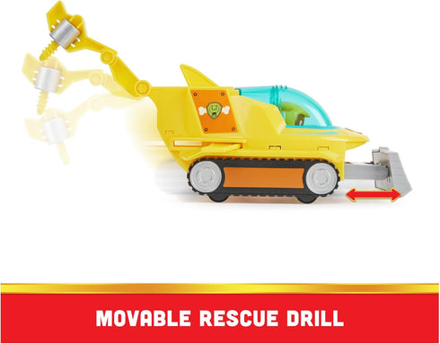 Paw Patrol Aqua Pups Rubble Transforming Hammerhead Shark Vehicle with Collectible Action Figure, Kids Toys for Ages 3 and up...