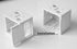 Cutelec 4pcs Plastic Brackets 1" Blinds headrail Holders White Color for 1" Vinyl or Plastic Mini Blinds with a Square 1" x 1" headrail...
