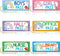 Hall Passes for Classrooms Elementary 6PCS Rainbow Magnetic Hall Passes Office Nurse Boys Girls Library Supplies Teacher Student Classroom Supplie...