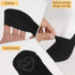 Womens No Show Socks Size 4-9, 5 Pairs Invisible Cotton Socks Ultra Low Cut Short Socks Non Slip Socks Black Dress Socks Sheer Socks Liners Thin F...