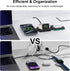 3 in 1 Wireless Charging Station for iPhone 15/14/13/12 Pro/Max/Mini, Magnetic Charger Foldable for AirPods 3/2/Pro, Travel Wireless Charging Pad ...