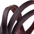 4FT / 5FT / 6FT Geninue Leather Leash for Small to Medium Dogs Training and Walking - Color Black/Brown (4FT, Brown)...