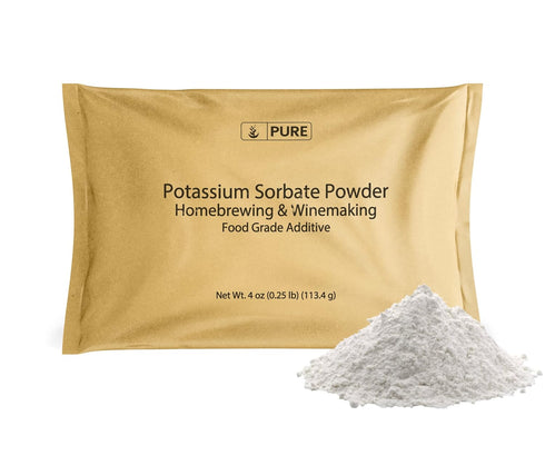 Pure Original Ingredients Potassium Sorbate (4 oz) Homebrewing & Winemaking, Food Grade Additive & Preservative...