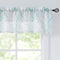FMFUNCTEX Tree Print Semi Sheer Valance Curtain for Windows 15 Inch Length Branch Patterned Kitchen Valance for Bathroom Rod Pocket Window Treatme...