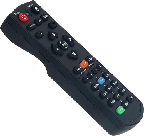 Replacement Remote Control Applicable for Optoma Projector EH300 HD25 DH1011 EH501 W501 HD30B X501 W515T EH515T X515 EH504 W504 EH416 WU515 WU515T...